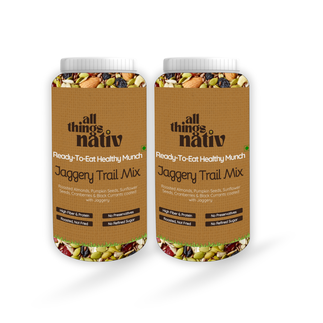 Jaggery Trail Mix - Pack of 2 (250g each)