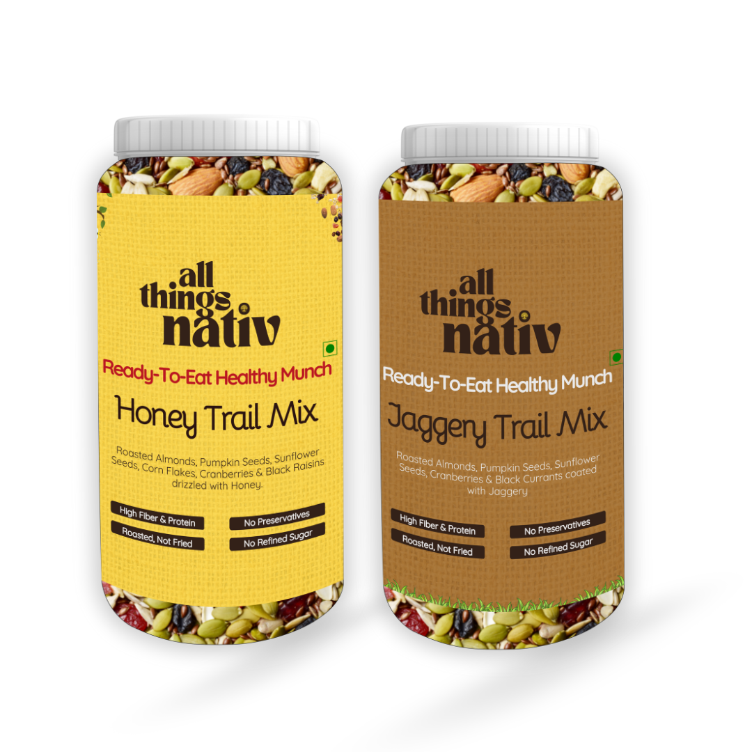 Honey & Jaggery Trail Mix - Pack of 2 (250g each)