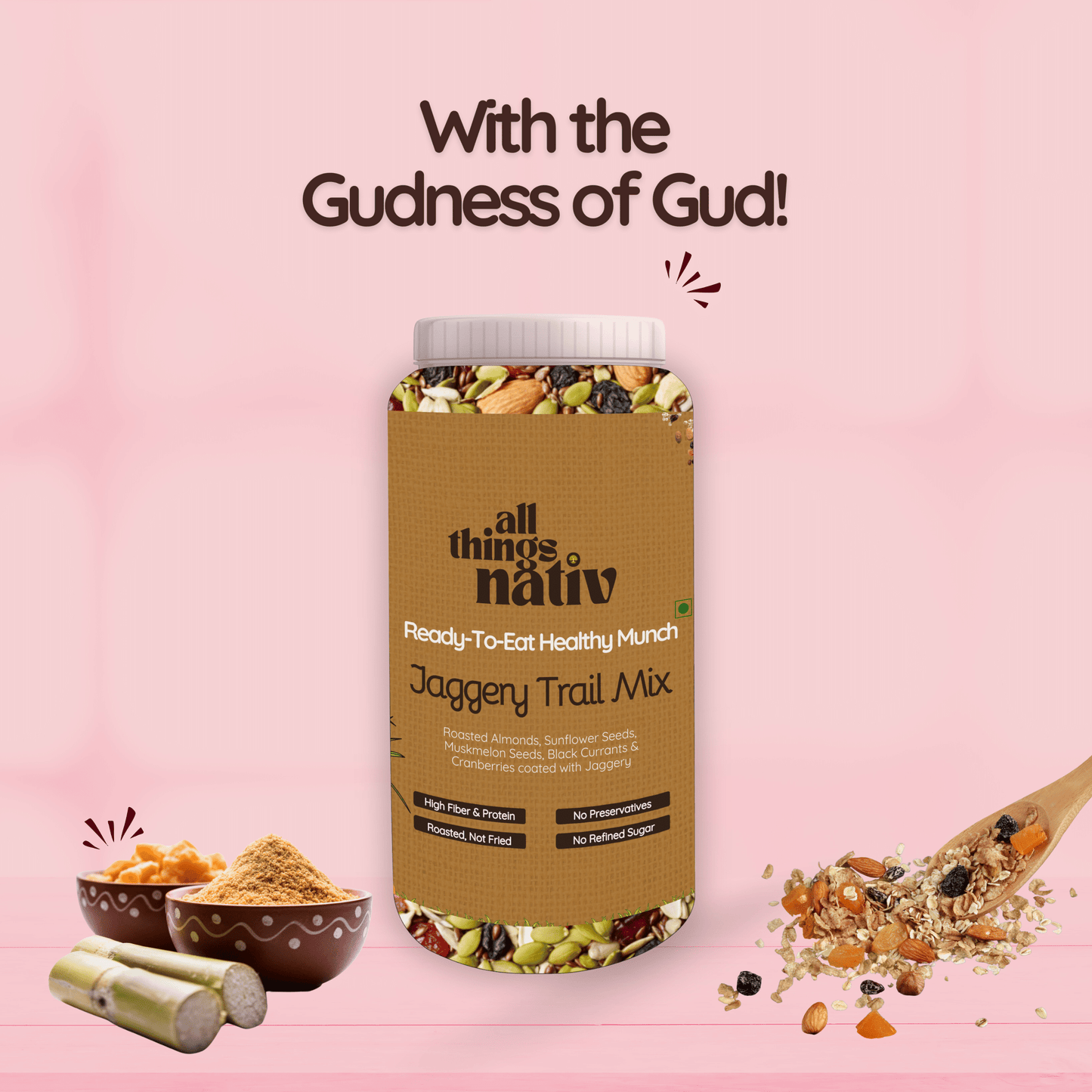 Jaggery Trail Mix (250g)