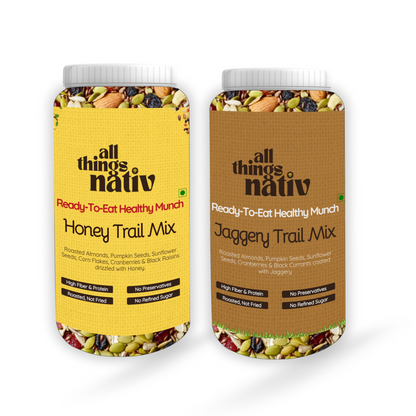 Honey & Jaggery Trail Mix - Pack of 2 (250g each)
