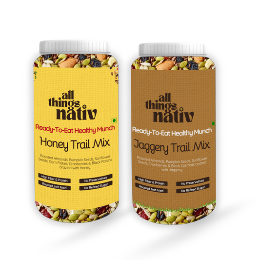 Honey & Jaggery Trail Mix - Pack of 2 (250g each)