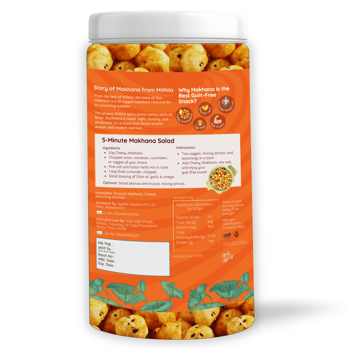 Cheese Makhana (73g)