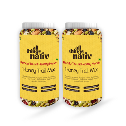 Honey Trail Mix - Pack of 2 (250g each)