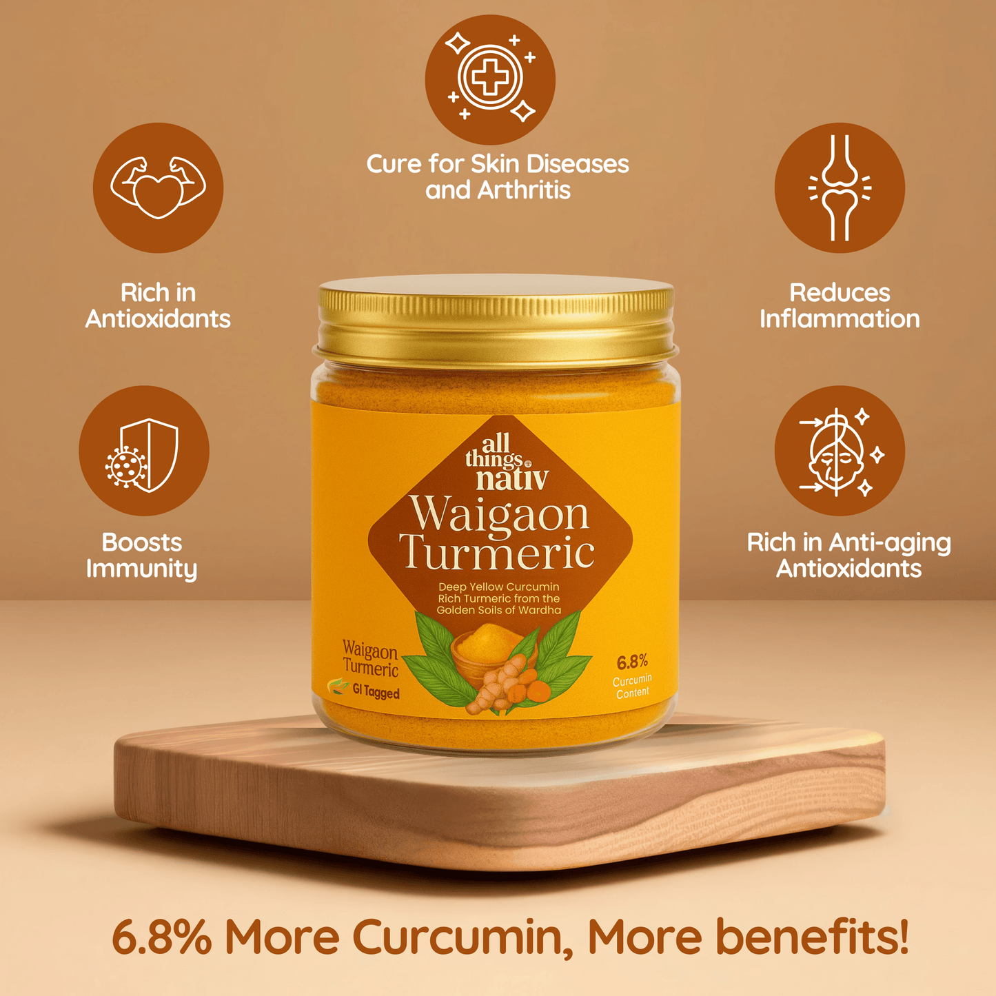 Waigaon Turmeric Powder (160g)