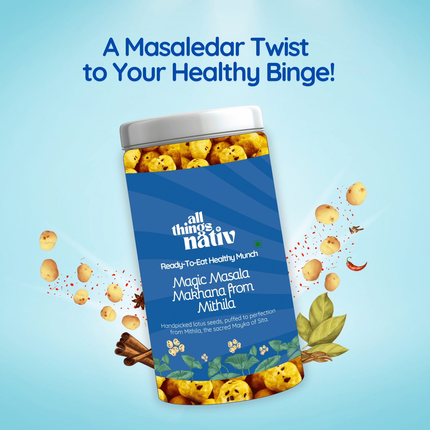 Magic Masala Makhana (73g)